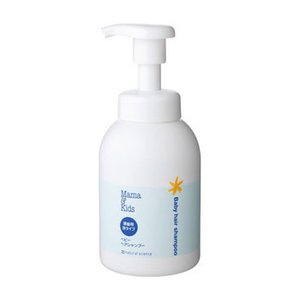 mama&kids婴儿泡沫洗发水370ml 新生儿弱酸性无泪配方滋润护发