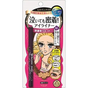 奇士美（KISS ME）花盈美蔻持久柔滑液体眼线笔0.4ml 01漆黑色