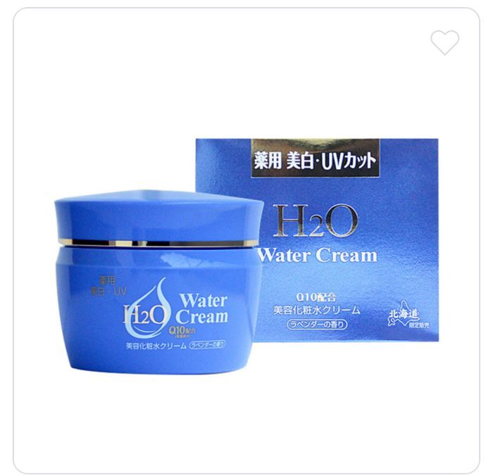 北海道熊牧场H2O Water Cream出水霜Q10药用保湿
